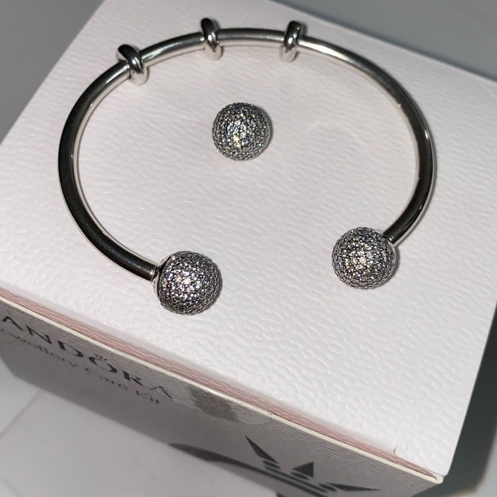 PANDORA OPEN BANGLE SMALL